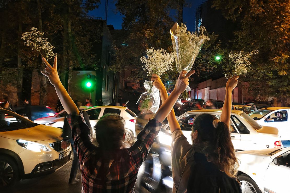 Watch Two Young Iranian Women Crash Their Car While Singing For A