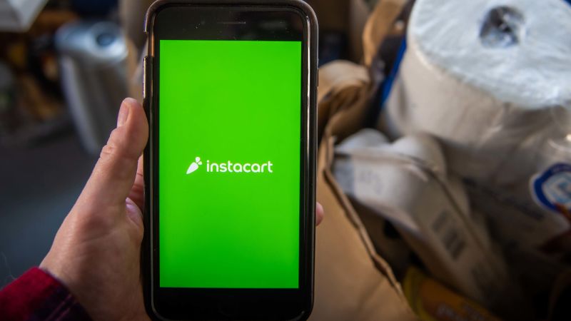 Instacart is in free fall as its valuation plunges | CNN Business