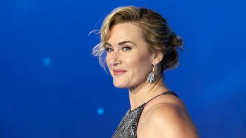 Kate Winslet attends the "Avatar: The Way Of Water" World Premiere at Odeon Luxe Leicester Square on December 6, 2022 in London, England.