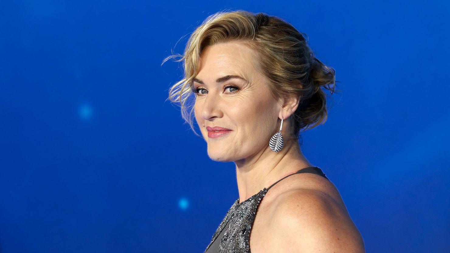 Kate Winslet at the London premiere of 'Avatar: The Way Of Water' in 2022. 