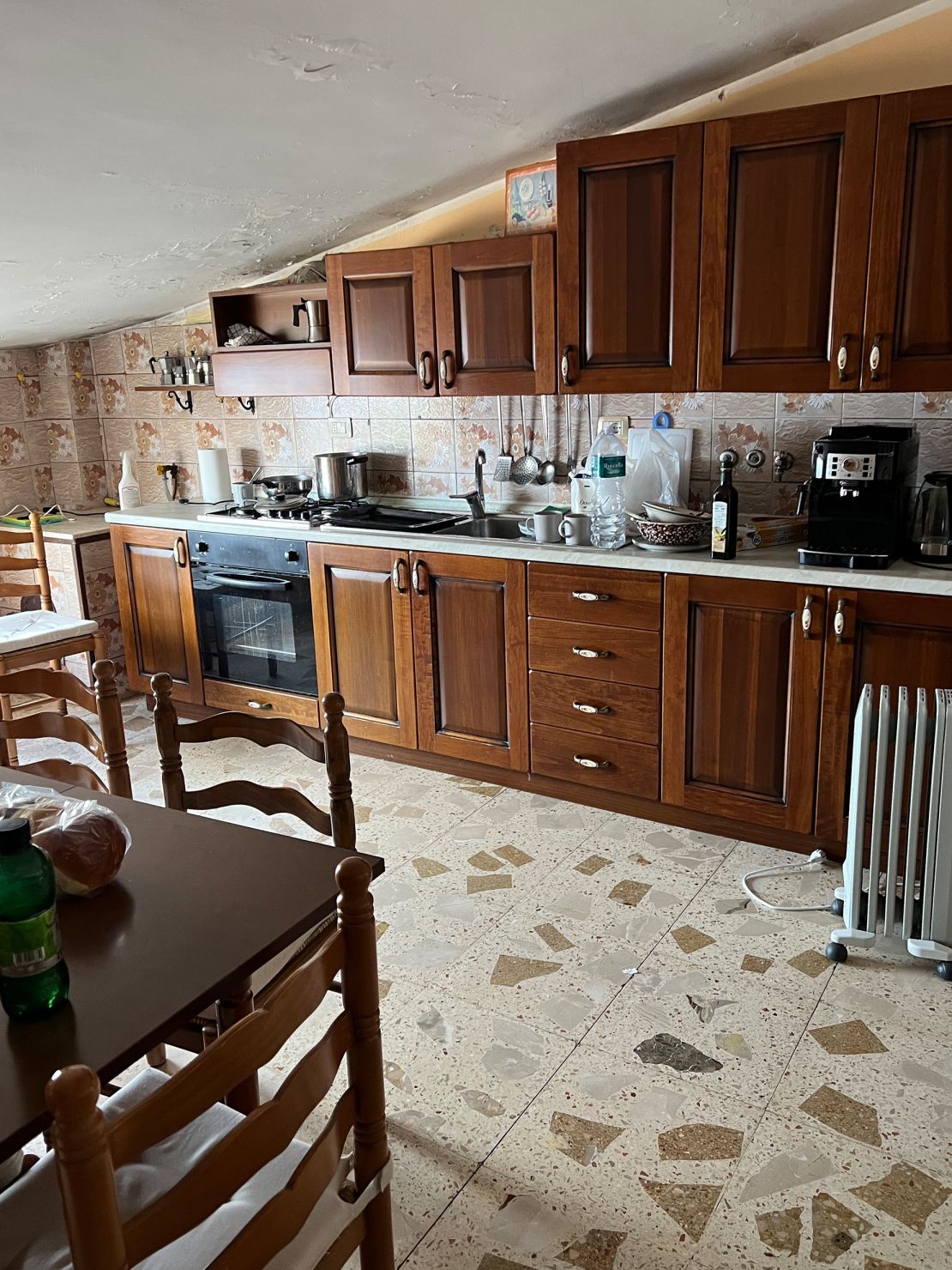 Apart from some light restyling, the home is ready to move into.