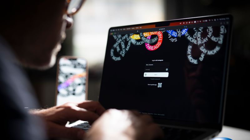 NextImg:Meta's Threads is temporarily blocking searches about Covid-19 | CNN Business