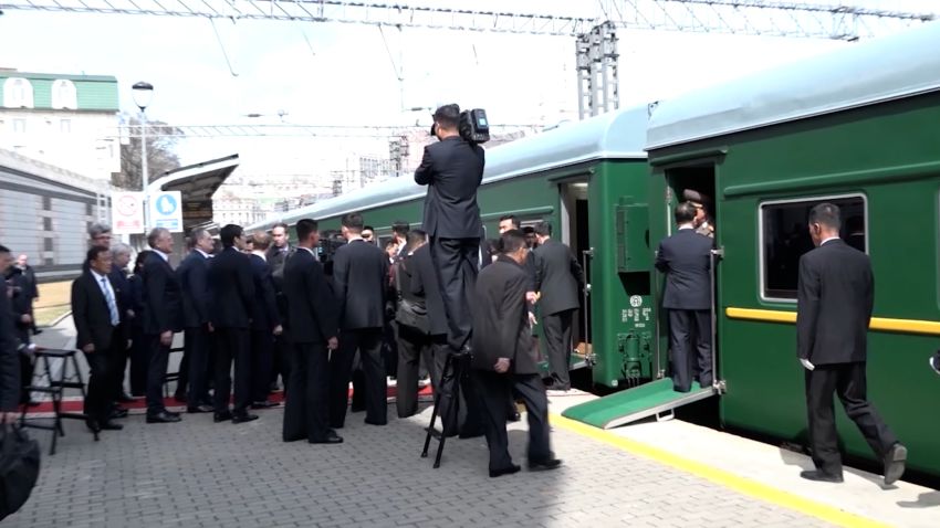 Kim Jong Un, Vladimir Putin meeting: Armored train carrying North Korean leader located at Russian border | CNN
