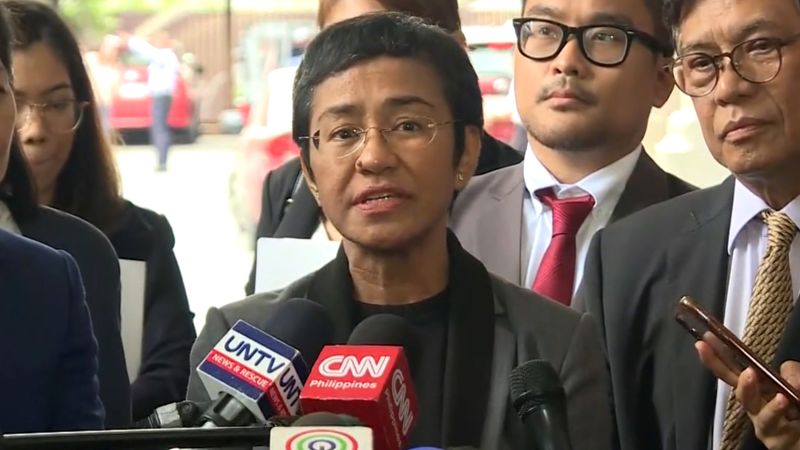 Nobel laureate Maria Ressa acquitted of last tax evasion charge | CNN Business