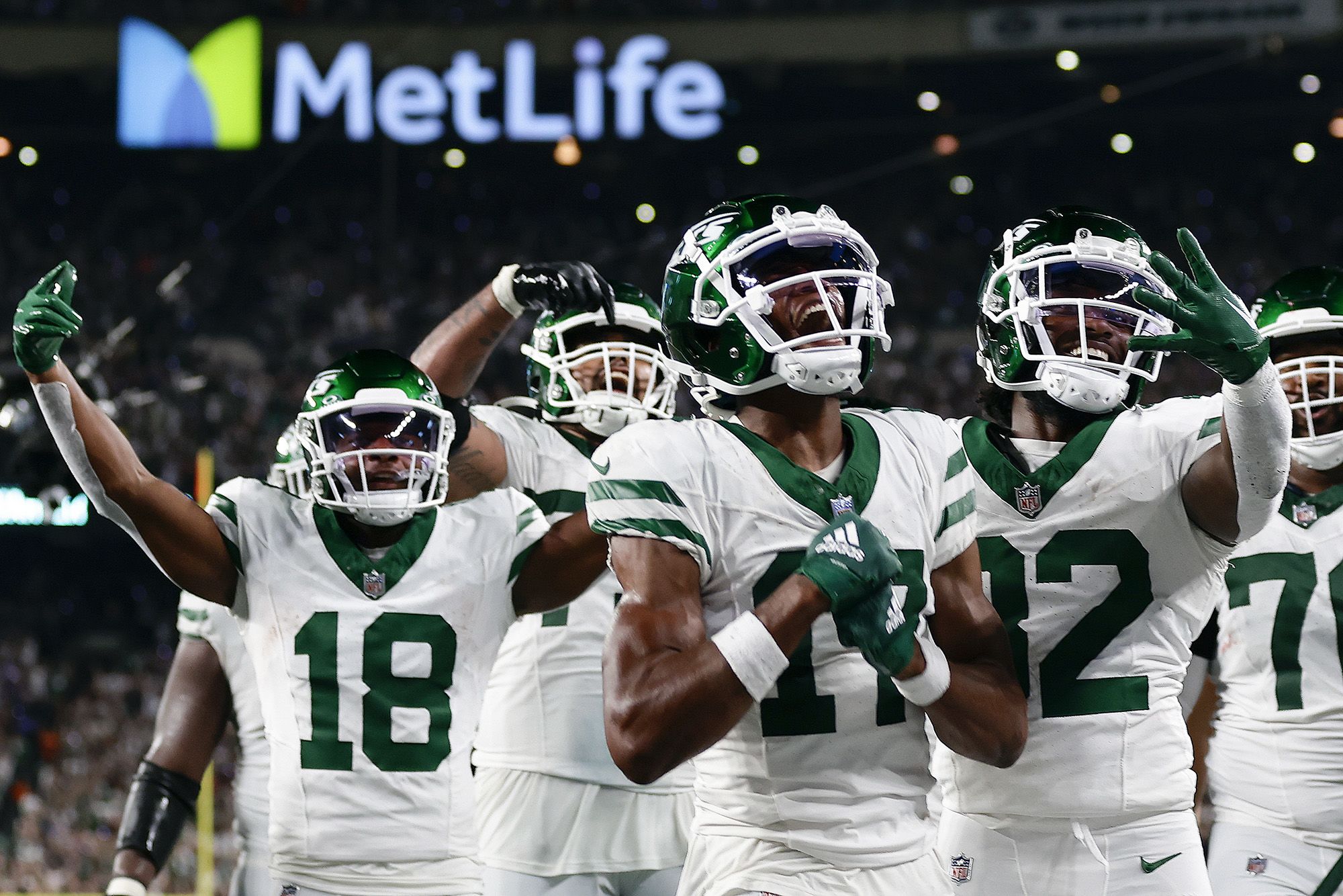 Cincinnati Bengals kicker Evan McPherson (2) runs off the field after an  NFL football game against the New York Jets, Sunday, Oct. 31, 2021, in East  Rutherford, N.J. (AP Photo/Adam Hunger Stock