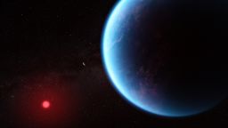 exoplanet K2-18 b illustration