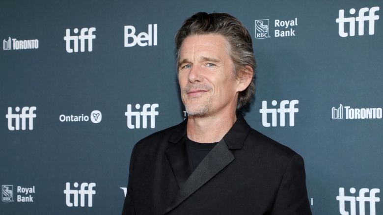 TORONTO, ONTARIO - SEPTEMBER 11: Ethan Hawke attends the "Wildcat" premiere during the 2023 Toronto International Film Festival at Royal Alexandra Theatre on September 11, 2023 in Toronto, Ontario. (Photo by Jeremy Chan/Getty Images)
