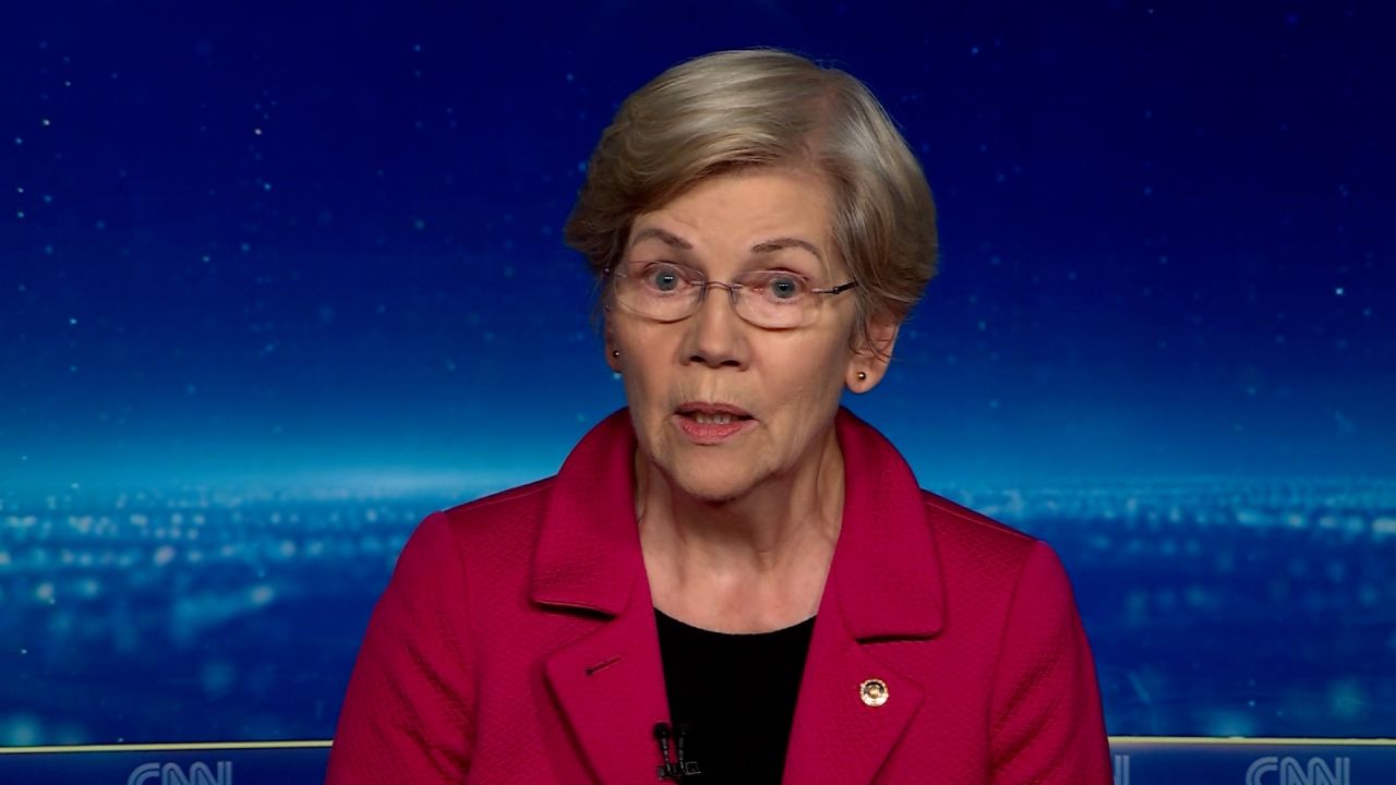 ‘it Is Not Up To One Billionaire Warren Calls For Investigation Into