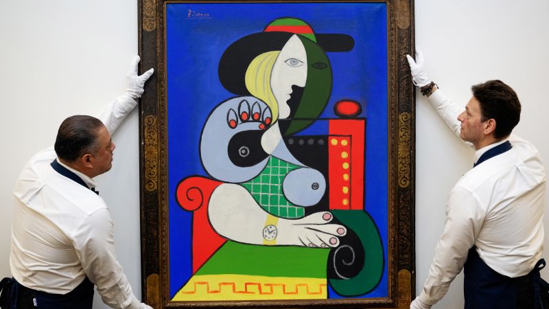 Шедьовър на Пикасо озаглавен Femme à la montre се очаква