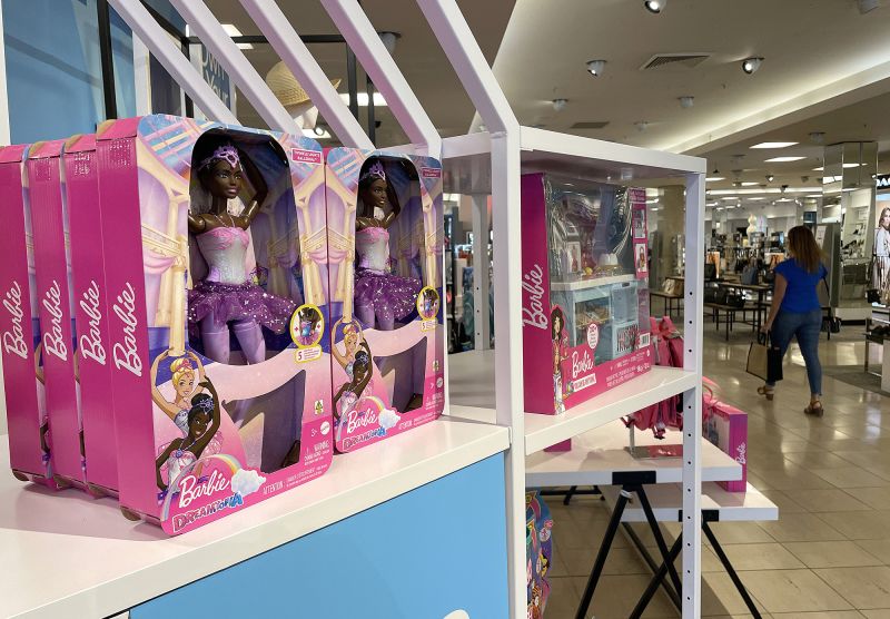 Barbie shopping mall clearance video