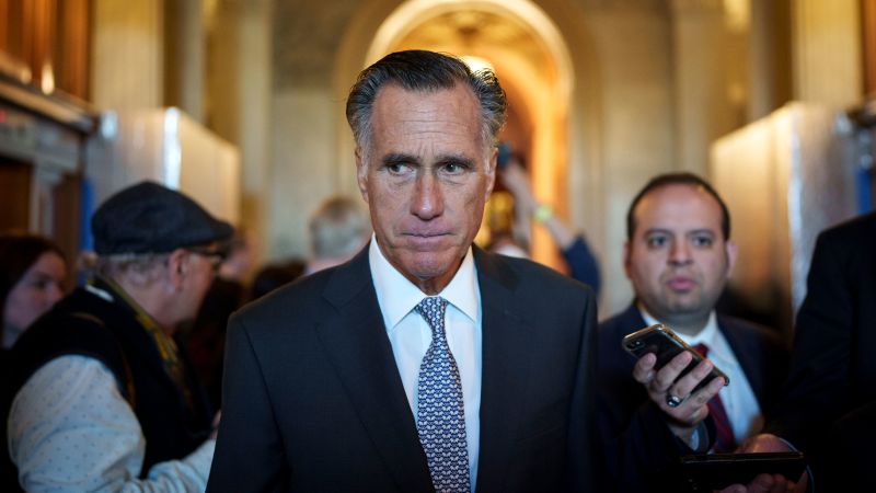 Mitt Romney Declares Departure from Reelection, Urges Emergence of Dynamic New Leaders