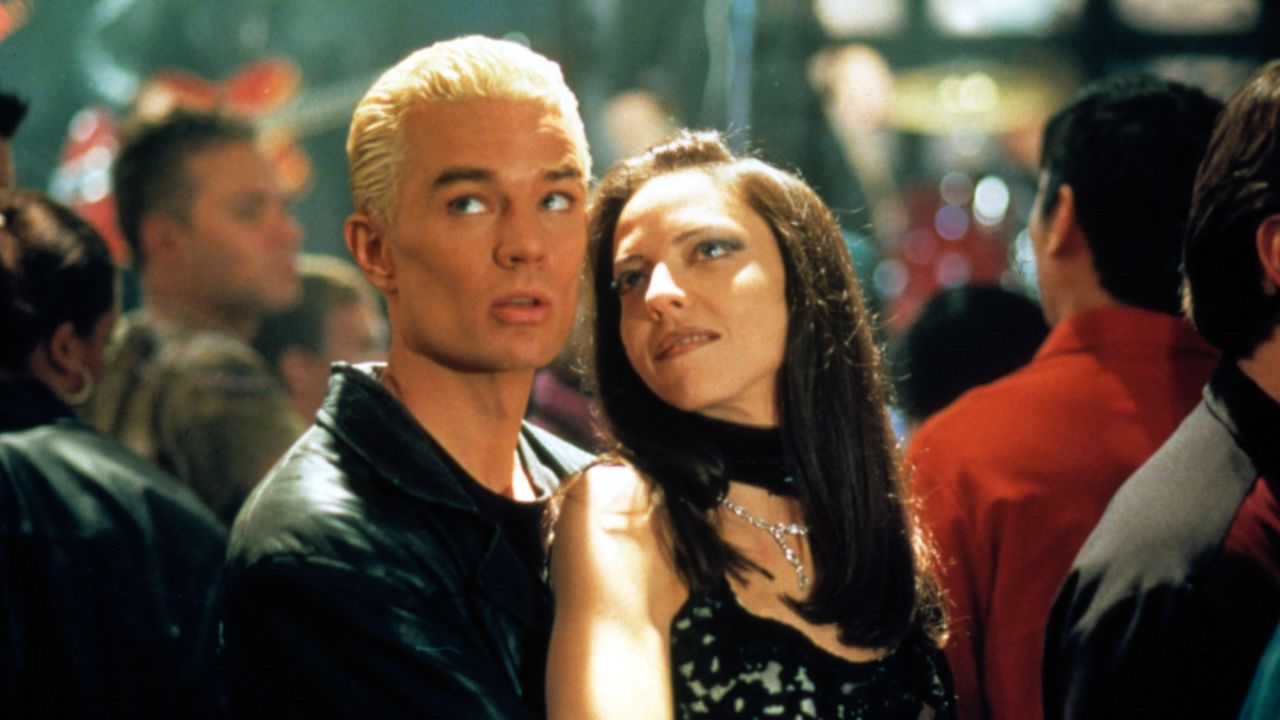 (From left) James Marsters and Juliet Landau in 'Buffy the Vampire Slayer.' 