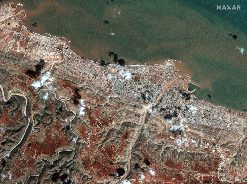 Before-and-after Satellite Images Show Libya Flooding Damage | CNN