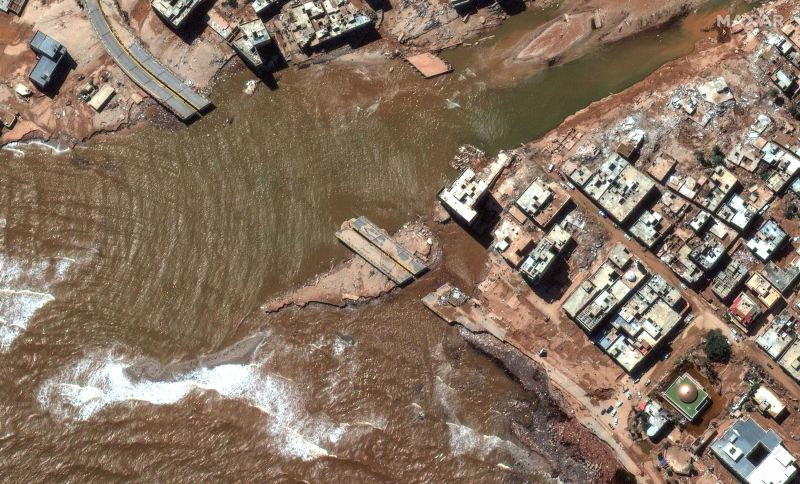 Before-and-after Satellite Images Show Libya Flooding Damage | CNN