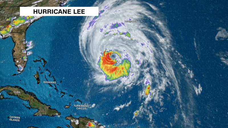 Hurricane Lee On Track To Swipe Parts Of New England With Gusty Winds ...