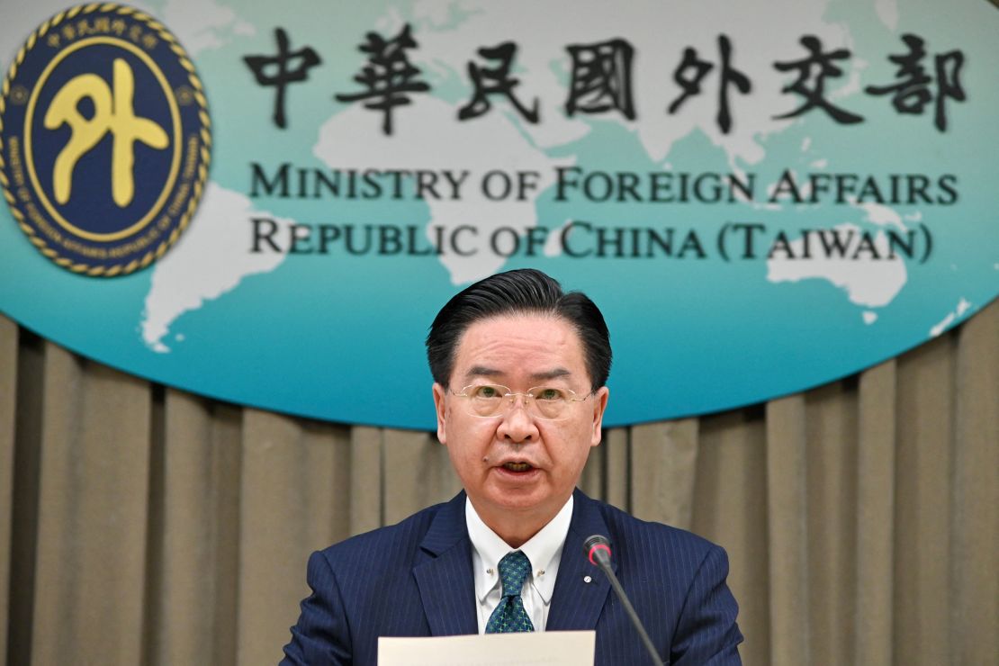 Joseph Wu is Taiwan's foreign minister.