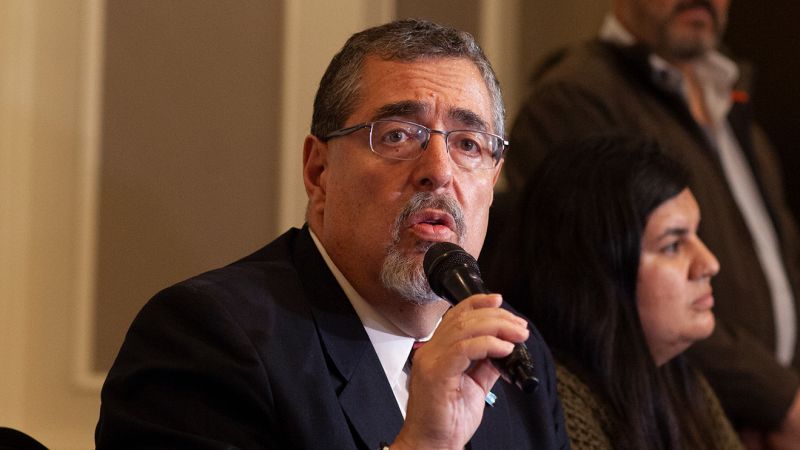 Новоизбраният президент на Гватемала Бернардо Аревало де Леон обяви, че