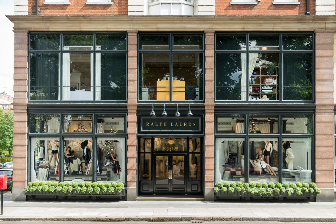Ralph Lauren shop on Fulham Road, Chelsea, London, England, UK. (Photo by: Alex Segre/UCG/Universal Images Group via Getty Images)
