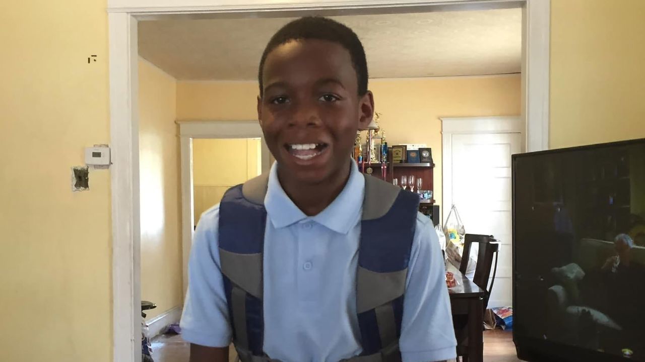 Anthony Alexander Jr.'s first day of seventh grade