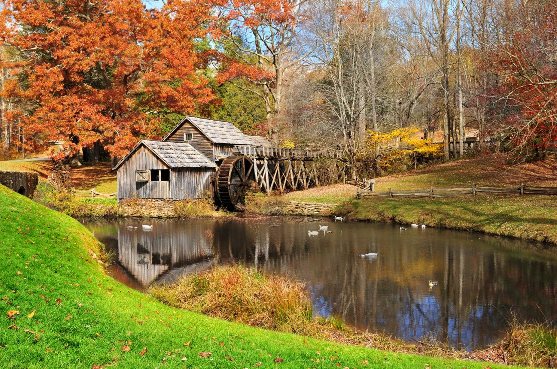 Mabry Mill on Blue Ridge Parkway, Virginia USA