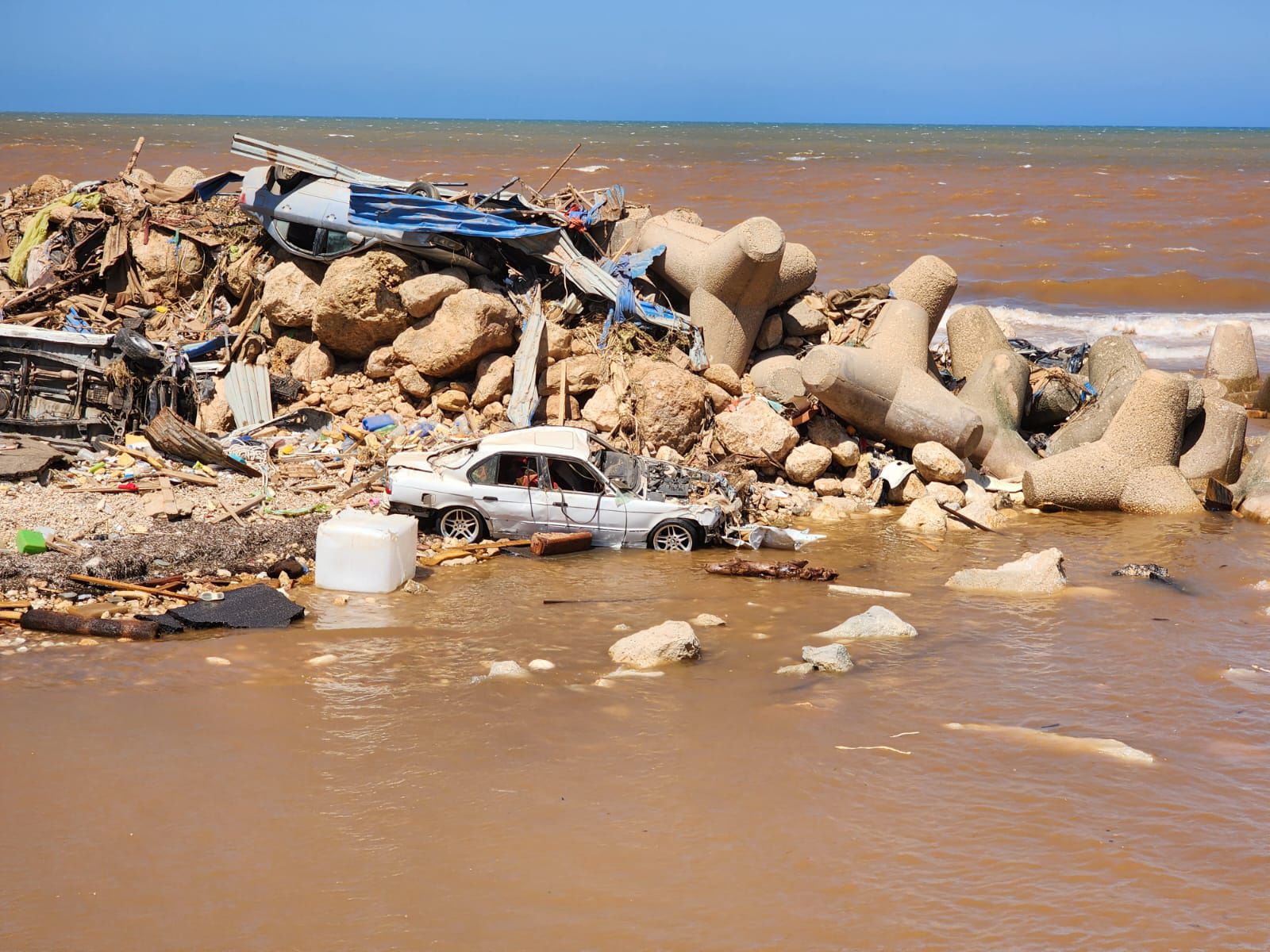 Libyan city closed as search for 10,100 missing after flood on; 11,300 dead