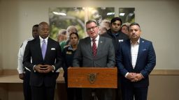 NYPD Chief of Detectives Joseph Kenny speaks at a news conference in the Bronx early Saturday, September 16, 2023.