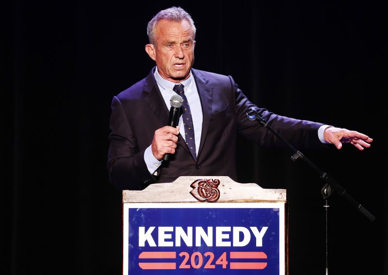 Man accused of carrying loaded weapon at RFK Jr. campaign event  CNN 