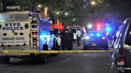 Police respond to a daycare in the Bronx where three children were found unconscious Friday, September 15, 2023.