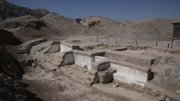 Tell es-Sultan archaeological site in Jericho, West Bank.