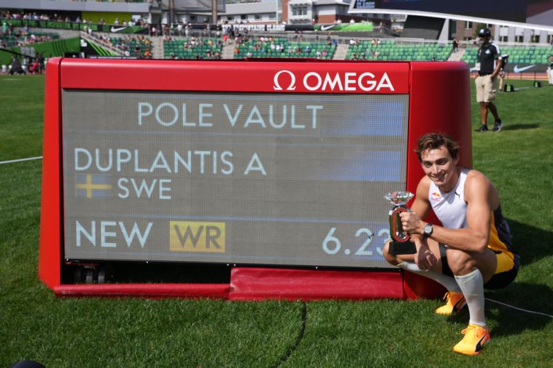 Seventh Globe Record in Pole Vault Broken by Armand Duplantis, Women’s 5000m Record Smashed by Gudaf Tsegay