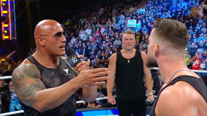 Dwayne ‘the Rock’ Johnson Makes Wwe Return 