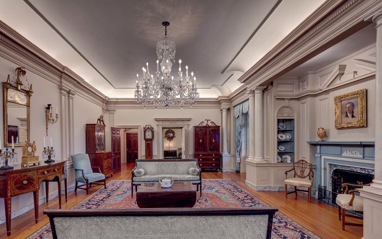 The James Monroe State Reception Room.