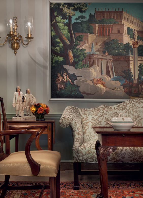 The Martin Van Buren Sitting Room.