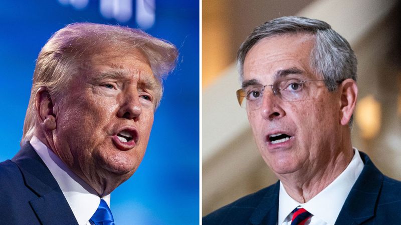 NextImg:Fact check: Trump falsely claims Raffensperger said former president 'didn't do anything wrong' on their 2021 phone call | CNN Politics