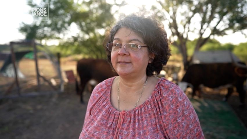 As a child, Muriel Saenz survived political unrest in Central America. As an adult, she now helps those who have had to flee their homelands for safety. 