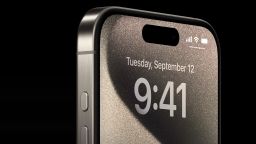 Apple's 15 Pro featuring the "Action Button"