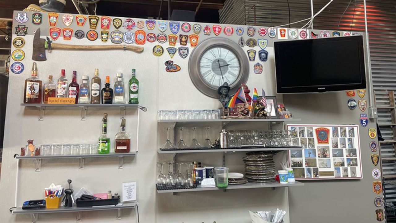 Inside Stanley Trembley's Liquid Therapy Brewery & Grill in Nashua, New Hampshire.