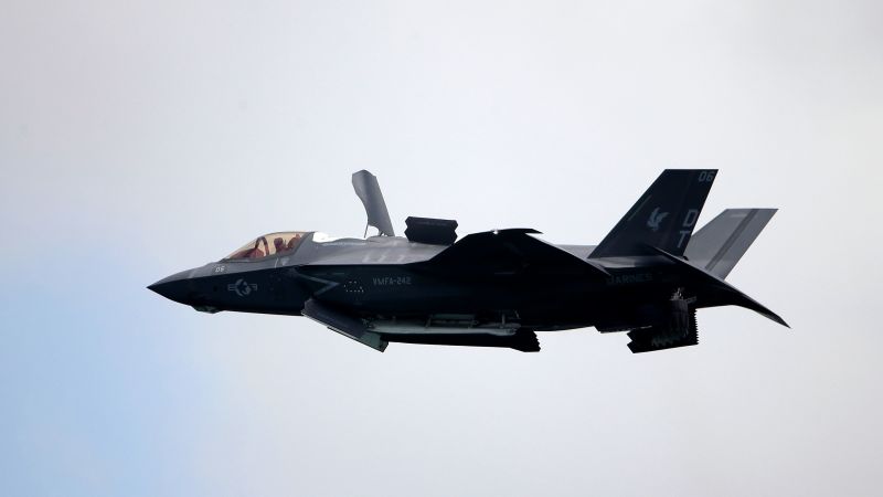 The military jet program will cost $1.7 trillion. An F-35 just went missing near Charleston, South Carolina