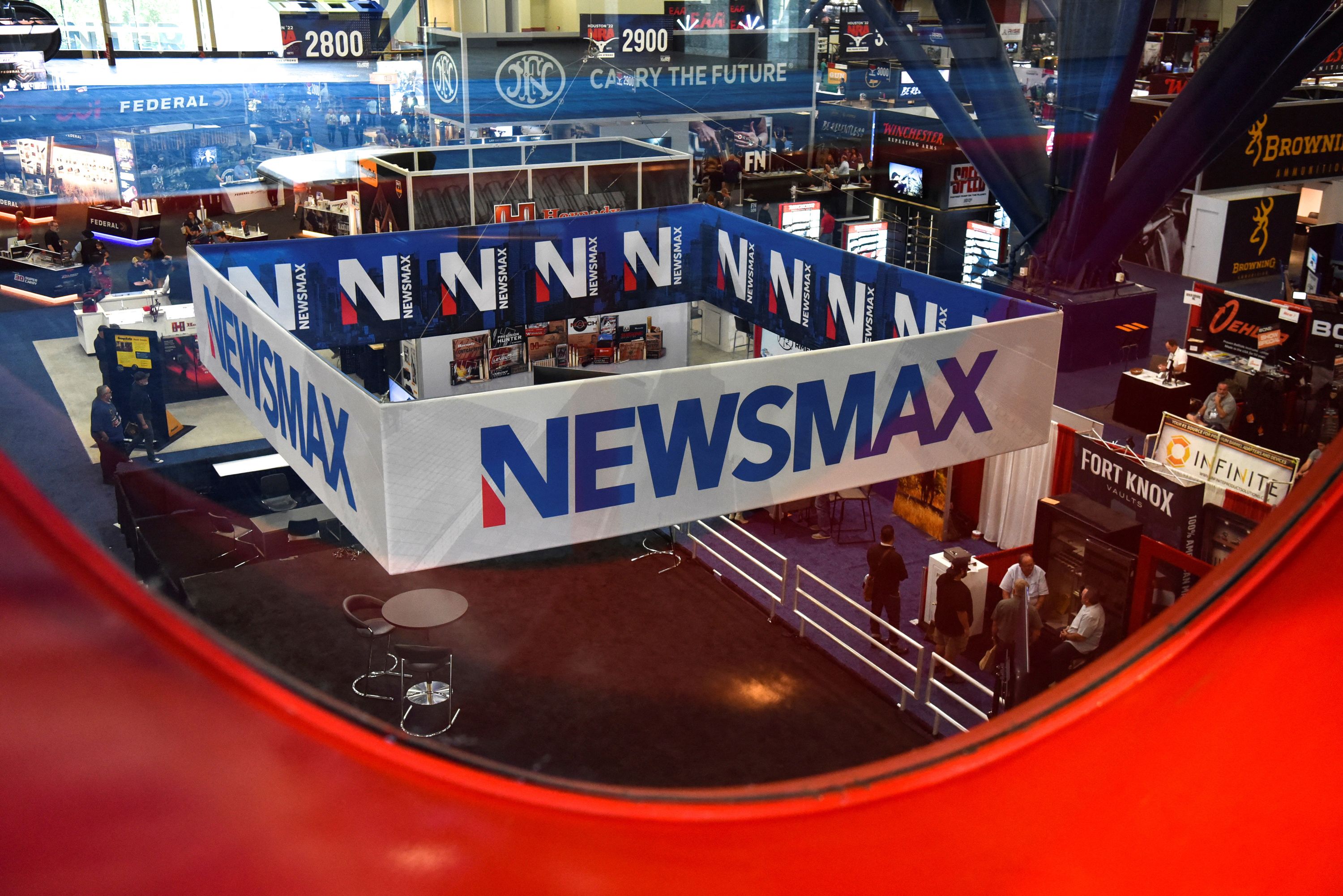 Newsmax apologizes for vote manipulation claims against Dominion leader