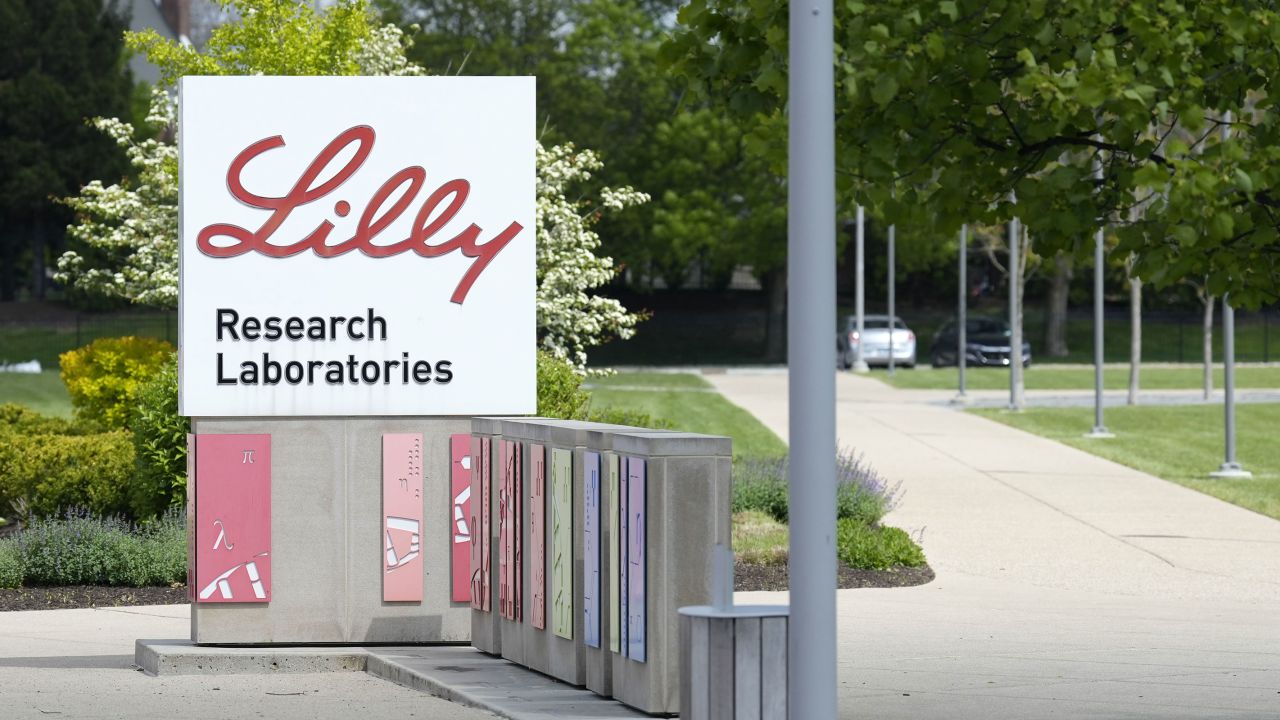 Eli Lilly headquarters in Indianapolis, Indiana, US, on Wednesday, May 3, 2023.