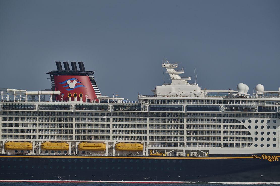 The Disney Dream cruise ship.