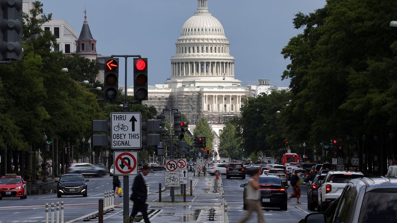 The U.S. Capitol Building is seen in Washington, U.S., August 15, 2023. 