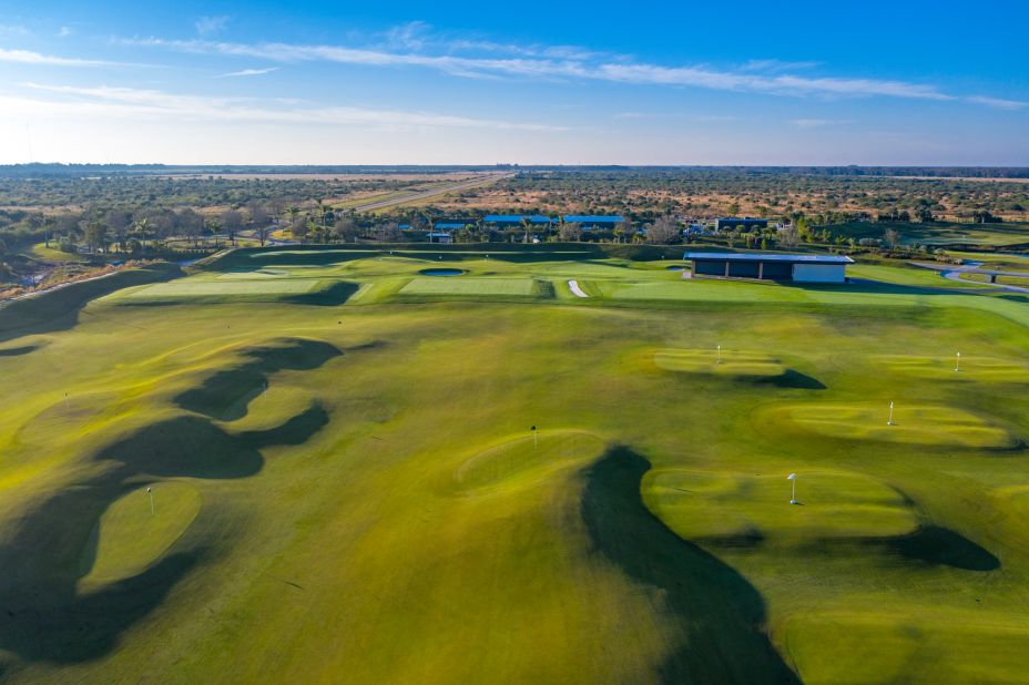 Weed also designed a 20-acre, state-of-the-art practice facility for Jordan, with designated areas for driving, chipping and putting. "It's a Tour player's haven to work on their game," Weed said. 