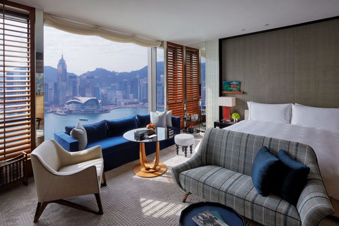 <strong>2. Rosewood Hong Kong: </strong>Rosewood Hong Kong, set in the city's Victoria Dockside arts and design district and famed for its stunning views over the harbor, grabbed the second spot on the list. <br />