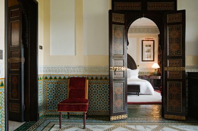 <strong>6. La Mamounia (Marrakech, Morocco):</strong> Built in 1929, this classic Marrakech beauty is renowned as one of the world's finest hotels. Recently renovated, it offers 209 rooms and has hosted dozens of high-profile guests.  