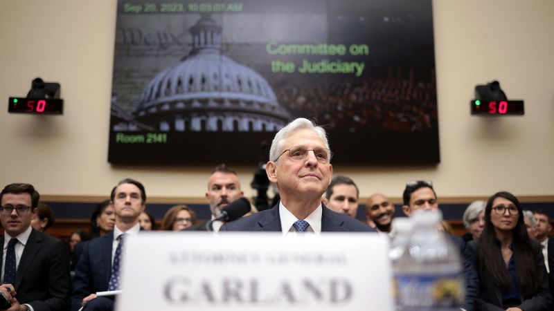 Live Updates: Merrick Garland Testifies At The House Judiciary ...