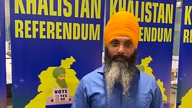 Three men in Canada charged with assassinating a Sikh separatist