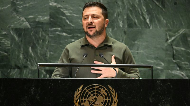 NextImg:Zelensky huddled Wednesday night with Wall Street CEOs and business leaders to discuss rebuilding Ukraine | CNN Business