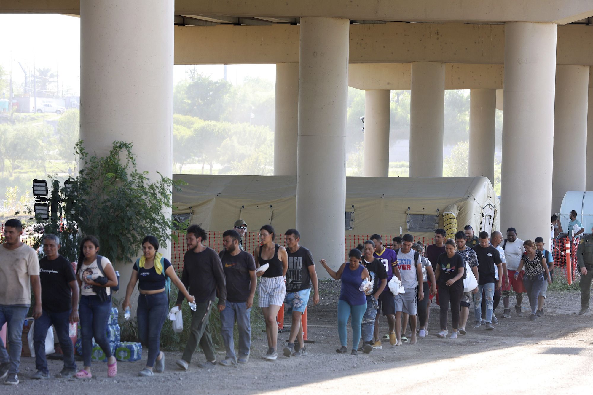 RGV Border Patrol assists migrant in medical distress