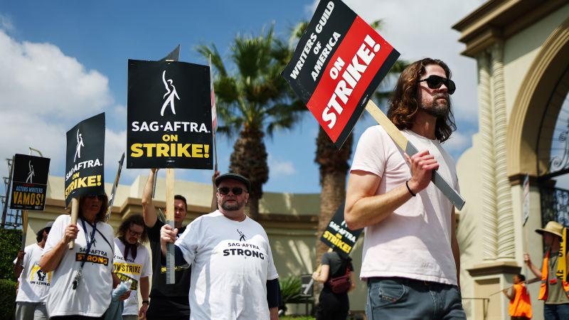 Writers Guild and studio bigwigs make progress to end strike — but don’t expect filming to resume